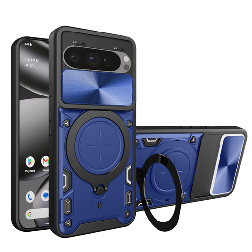  Védőtok - CamGuard Pro - Google Pixel 10 Pro XL - Kék tok