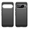  Google Pixel 10 / 10 Pro - Techsuit - Karbonszilikon tok - Fekete - 0. kép