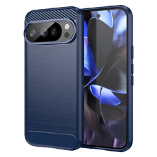  Google Pixel 10 / 10 Pro - Techsuit - Carbon Szilikon - Kék tok