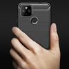  Google Pixel 5 - Techsuit - Carbon Silicone - Fekete tok - 2. kép