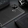  Google Pixel 5 - Techsuit - Carbon Silicone - Fekete tok - 4. kép