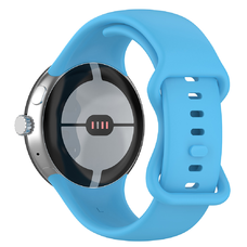 Óraszíj - Techsuit (W031) - Google Pixel Watch / Watch 2 / Watch 3 41mm - Világoskék.