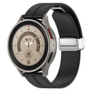 22mm-es óraszíj - Techsuit (W011) - Huawei Watch GT 2 (46mm)/GT 2 Pro/GT 3 Pro (46mm)/Ultimate, Xiaomi Watch S - Fekete. - 0. kép