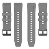 Szürke Techsuit óraszíj 22mm - Huawei Watch GT 2 (46mm)/GT 2 Pro/GT 3 Pro (46mm)/Ultimate, Xiaomi Watch S1. - 4. kép