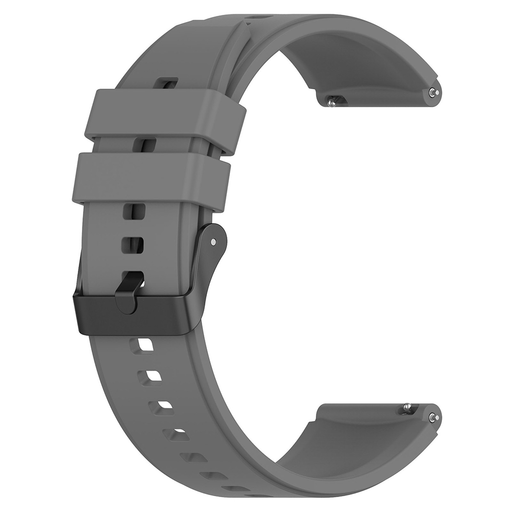 Szürke Techsuit óraszíj 22mm - Huawei Watch GT 2 (46mm)/GT 2 Pro/GT 3 Pro (46mm)/Ultimate, Xiaomi Watch S1.