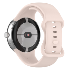 Google Pixel Watch 3 45mm - Techsuit óraszíj (W031) - Világos rózsaszín