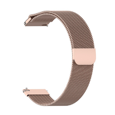 Techsuit - Rose Gold óraszíj 18mm - Huawei Watch GT 4 (41mm)/W1/Honor Watch S1/Garmin Venu 2S/Vivoactive 4S.