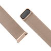 Állítható - Hálós szíj 20 mm - Samsung Galaxy Watch 4/5/Active 2, Huawei Watch GT 3 (42mm)/GT 3 Pro (43mm) - Rózsaarany - 2. kép