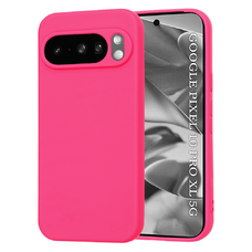  Google Pixel 10 Pro XL - Techsuit - SoftFlex - élénk rózsaszín tok