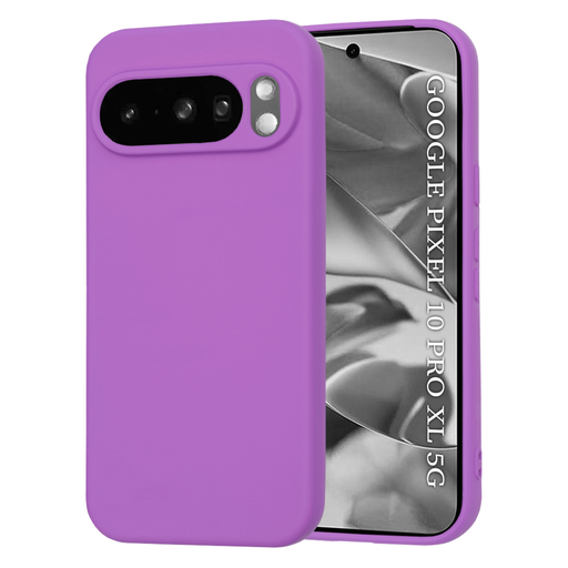 Google Pixel 10 Pro XL - Techsuit - SoftFlex - Lila tok