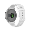 Techsuit 18 mm-es óraszíj - Fehér (W006) - Kompatibilis Huawei Watch GT 4 (41mm), W1, Honor Watch S1, Garmin Venu 2S, Vivoactive 4S készülékekkel. - 0. kép