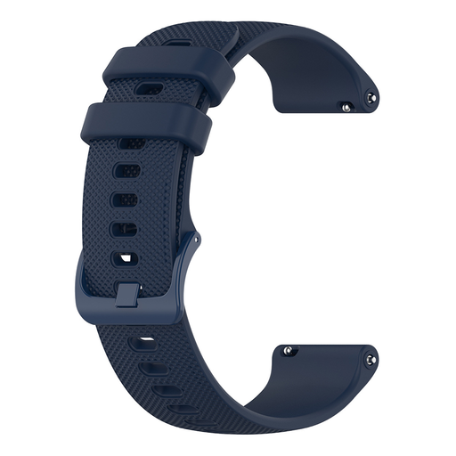 18 mm-es Techsuit óraszíj (W006) - Kék - Huawei Watch GT 4 (41 mm)/W1/Honor Watch S1/Garmin Venu 2S/Vivoactive 4S számára.
