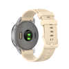 Óraszíj 18 mm (W006) - Huawei Watch GT 4 (41 mm)/W1/Honor Watch S1/Garmin Venu 2S/Vivoactive 4S - Krém. - 0. kép