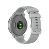Szíj - 18mm (W006) - Huawei Watch GT 4 (41mm)/W1/Honor Watch S1/Garmin Venu 2S/Vivoactive 4S órához - Szürke. - 0. kép