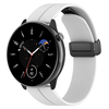 18 mm-es Techsuit óraszíj (W011) - alkalmas Huawei Watch GT 4 (41mm)/W1/Honor Watch S1/Garmin Venu 2S/Vivoactive 4S órákhoz - Fehér. - 0. kép