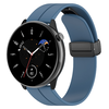 Kék színű 18 mm-es Techsuit óraszíj - kompatibilis Huawei Watch GT 4 (41mm)/W1/Honor Watch S1/Garmin Venu 2S/Vivoactive 4S modellekkel. - 0. kép