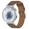 Techsuit - 18mm szíj (W073) - Kompatibilis Huawei Watch GT 4 (41mm), W1, Honor Watch S1, Garmin Venu 2S, Vivoactive 4S - Barna - 0. kép