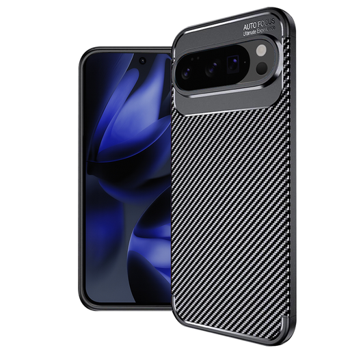 Techsuit - CarbonFiber védőtok - Google Pixel 10 Pro XL - Fekete tok Techsuit - CarbonFiber védőtok - Google Pixel 10 Pro XL - Fekete tok