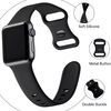 Techsuit - óraszíj (W031) - Apple Watch 1/2/3/4/5/6/7/8/9/10/SE/SE 2 (38/40/41/42mm) - Szürke. - 3. kép