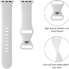 Techsuit - óraszíj (W031) - Apple Watch 1/2/3/4/5/6/7/8/9/10/SE/SE 2 (38/40/41/42mm) - Szürke. - 4. kép