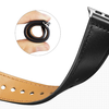Férfi Techsuit óraszíj (W033) - Apple Watch modellekhez 1/2/3/4/5/6/7/8/9/10/SE/SE 2/Ultra/Ultra 2 (42/44/45/46/49mm) - Fekete. - 1. kép