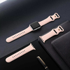 Apple Watch szíj - Techsuit (W031) - 1/2/3/4/5/6/7/8/9/10/SE/SE 2 modellekhez (38/40/41/42mm) - Sötét lila. - 4. kép