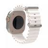 Apple Watch szíj - Techsuit (W038) (42/44/45/46/49 mm) - Fehér - Kompatibilis az 1/2/3/4/5/6/7/8/9/10/SE/SE 2/Ultra/Ultra 2 modellekkel. - 0. kép