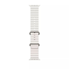 Apple Watch szíj - Techsuit (W038) (42/44/45/46/49 mm) - Fehér - Kompatibilis az 1/2/3/4/5/6/7/8/9/10/SE/SE 2/Ultra/Ultra 2 modellekkel. - 1. kép