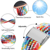 Apple Watch (1/2/3/4/5/6/7/8/9/10/SE/SE 2, 38/40/41/42mm) - Techsuit Karpánt (W032) - Fekete. - 4. kép