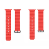Óraszíj Apple Watch-hoz (1/2/3/4/5/6/7/8/9/10/SE/SE 2/Ultra/Ultra 2, 42/44/45/46/49 mm) - Techsuit (W038) - Piros. - 1. kép