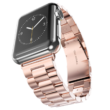 Apple Watch szíj - Techsuit (W036) - 1/2/3/4/5/6/7/8/9/10/SE/SE 2/Ultra/Ultra 2 (42/44/45/46/49mm) - Pink.