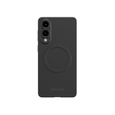 AmazingThing Minimal Air tok mágneses gyűrűvel Samsung Galaxy S25 Edge - Fekete tok