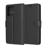 Motorola Moto G86 - Techsuit bőr folio tok - Fekete. - 3. kép