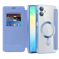 Samsung Galaxy A06 - Techsuit - SmartMag könyvtok - Világoskék. tok