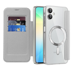 Samsung Galaxy A06 - Techsuit - SmartMag könyv tok - Szürke