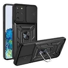 Samsung Galaxy S20 Plus 4G / S20 Plus 5G - Techsuit - CamShield Sorozat - Fekete tok