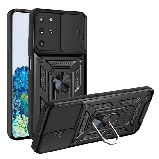Samsung Galaxy S20 Plus 4G / S20 Plus 5G - Techsuit - CamShield Sorozat - Fekete tok Samsung Galaxy S20 Plus 4G / S20 Plus 5G - Techsuit - CamShield Sorozat - Fekete tok