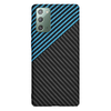 Samsung Galaxy Note 20 4G / Note 20 5G tok - Techsuit - Carbonite FiberShell - Kék Impulzus - 1. kép
