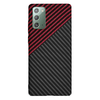 Samsung Galaxy Note 20 4G / Note 20 5G - Techsuit - Carbonite FiberShell - Piros Vortex. tok - 1. kép