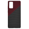 Samsung Galaxy Note 20 4G / Note 20 5G - Techsuit - Carbonite FiberShell - Piros Vortex. tok - 2. kép