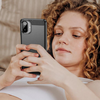 Samsung Galaxy A07 4G - Techsuit - Carbon Silicone - Fekete. tok - 2. kép