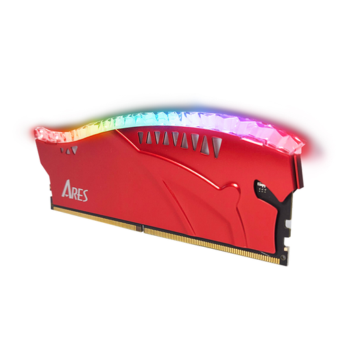 Dato - Számítógép memória Ares Armor Lite (ARB16G5R60) - Asztali géphez, DDR5, Gaming RAM RGB-vel, 16GB, 6000MHz, RGB - Piros
