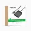 Ugreen CR125  USB 3.0 SD / micro SD / CF / MS kártyaolvasó 0.5m kábellel fekete - 1. kép