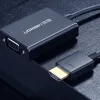 UGREEN MM102 HDMI - VGA átalakító adapter fekete - 2. kép