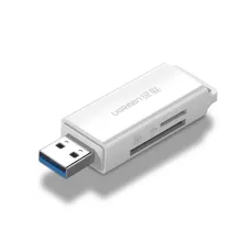 UGREEN CM104 SD/microSD USB 3.0 kártyaolvasó fehér