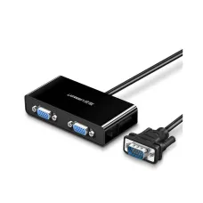 UGREEN 40254 VGA splitter elosztó 2xVGA 1m fekete