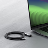 Satechi USB-C To HDMI 2.1 8K Cable (Mac Devices up to 4K/60Hz, 8K/60Hz, 4K 60Hz/120Hz, 2K/ 40Hz, 1080P/500Hz,  Dynamic HDR10+  HDCP 1.4 & HDCP 2.3) - Space Grey - 0. kép