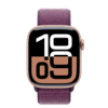 Apple Watch S10 GPS 42mm Rose Gold Alu Case with Plum Sport Loop - 1. kép