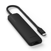  Satechi 7 az 1-ben USB-C Vékony Többportos Adapter Ethernettel - Fekete - 4. kép
