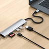  Satechi 7-az-1-ben USB-C karcsú többportos adapter Ethernettel - Ezüst - 1. kép